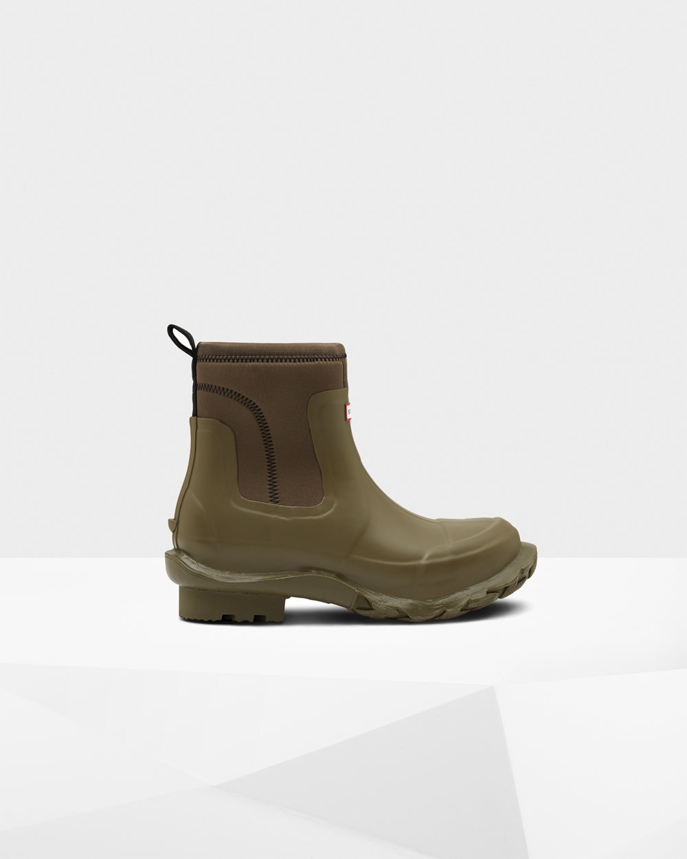 Hunter Mujer Stella Mccartney X - Botas Chelsea Verde Oliva - 183-OSYWHF